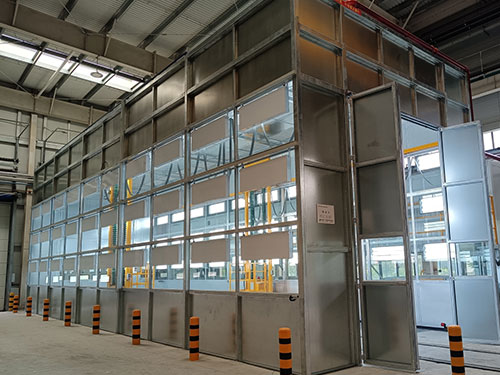 宇通客車固定噴漆房項目