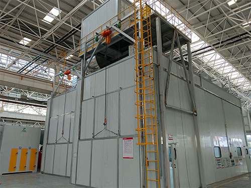 噴漆房裝什么燈