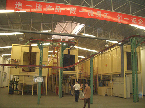 電泳涂裝生產線的工藝流程